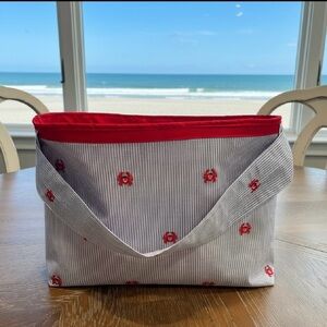 Red Crab Mini Tote Bag